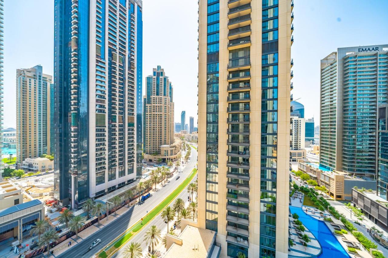 Incredible Views From This Classy Apt With Terrace Dubái Exterior foto