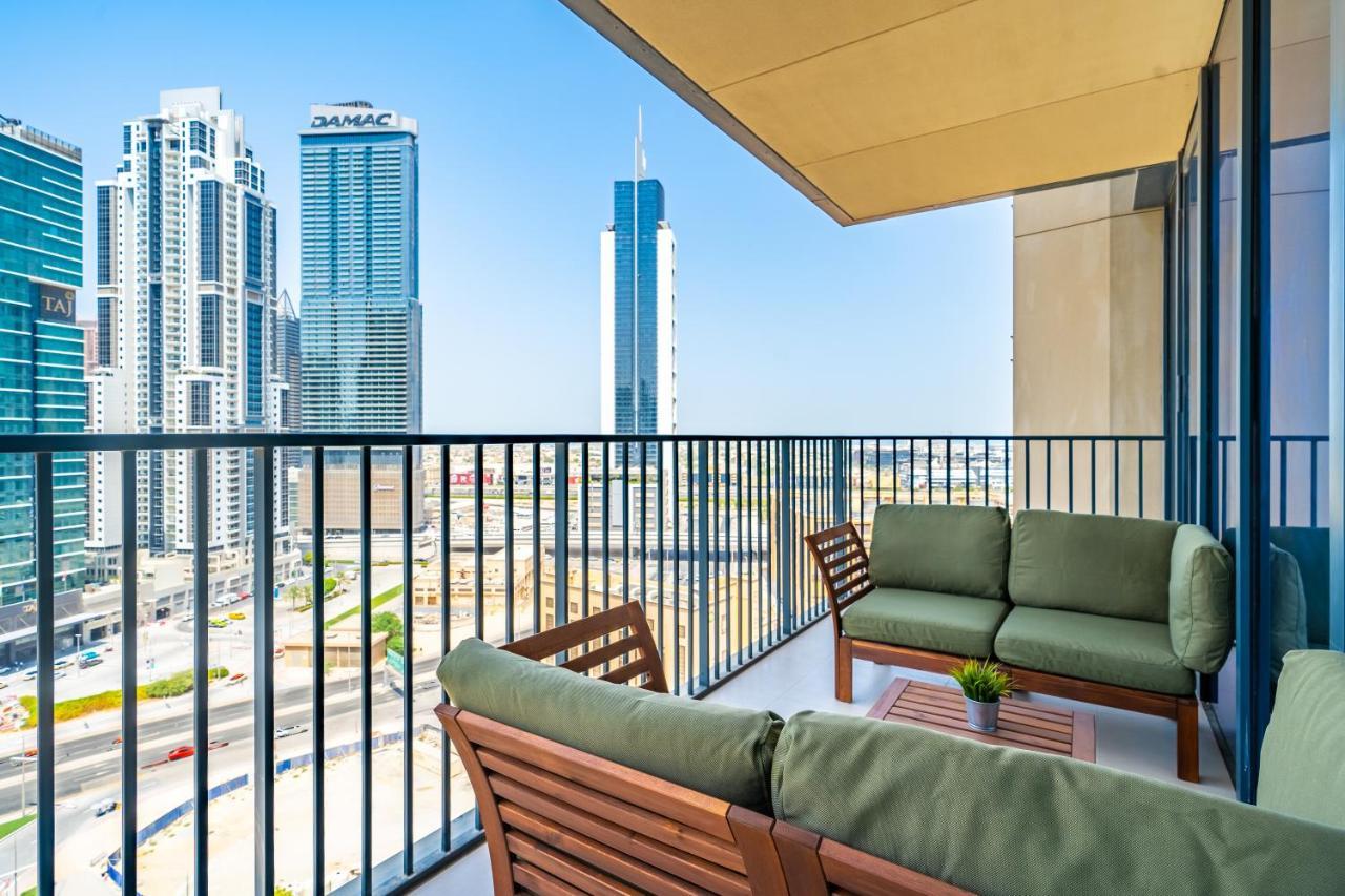 Incredible Views From This Classy Apt With Terrace Dubái Exterior foto