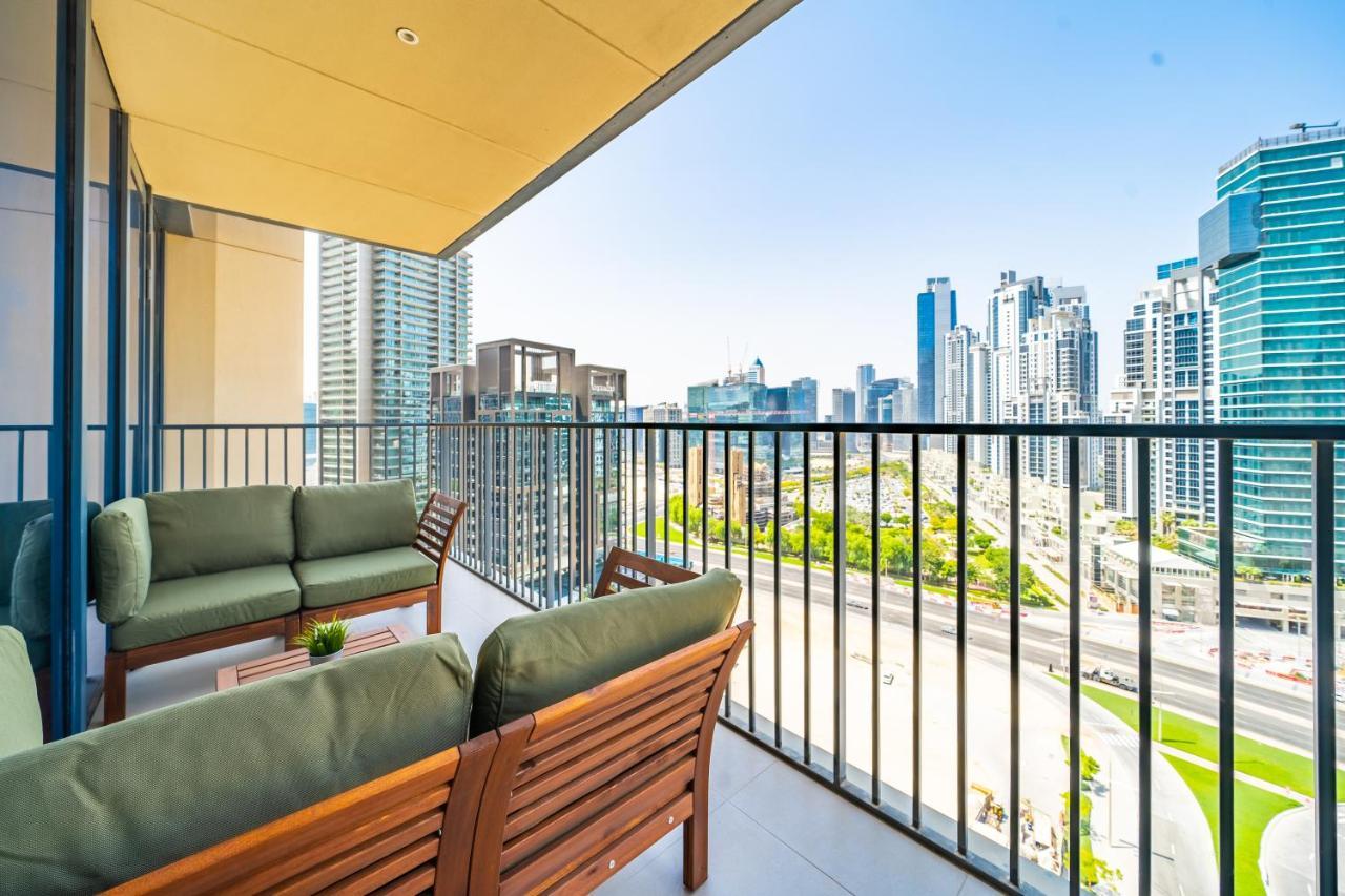 Incredible Views From This Classy Apt With Terrace Dubái Exterior foto